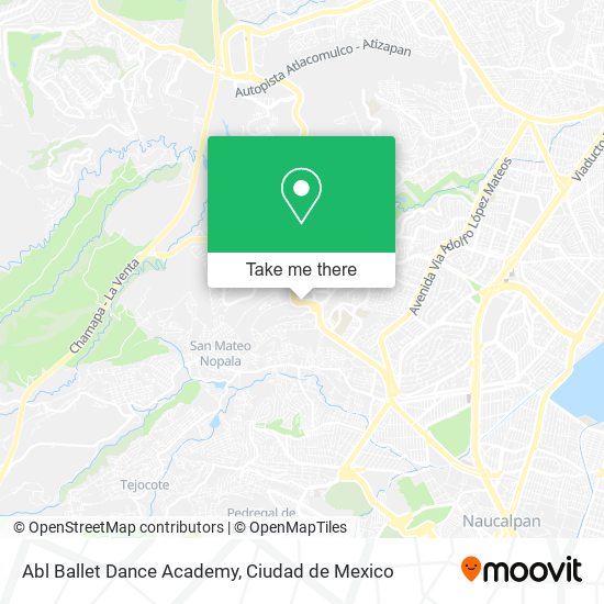 Mapa de Abl Ballet Dance Academy