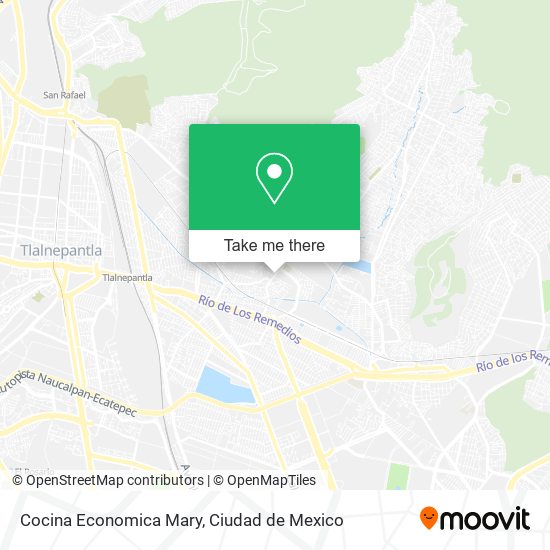 Cocina Economica Mary map