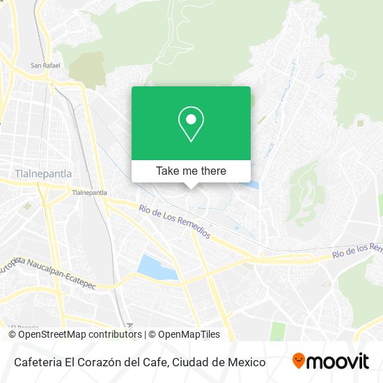 Cafeteria El Corazón del Cafe map