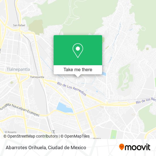 Abarrotes Orihuela map