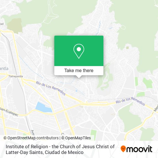 Institute of Religion - the Church of Jesus Christ of Latter-Day Saints map