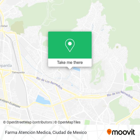 Mapa de Farma Atención Medica