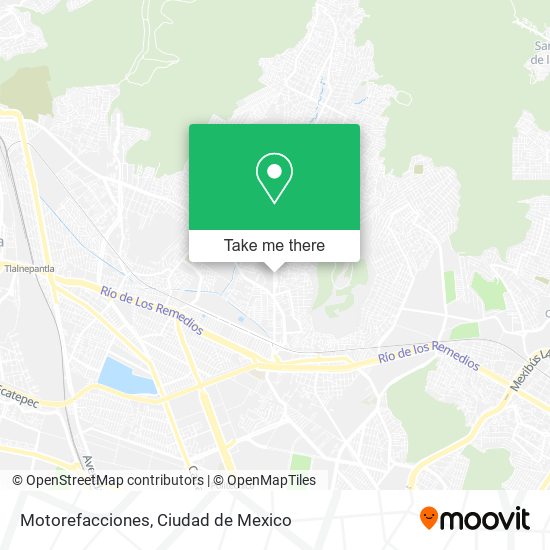 Mapa de Motorefacciones