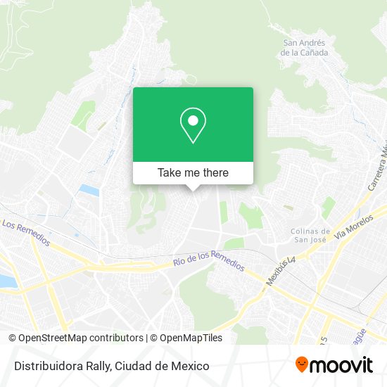 Distribuidora Rally map