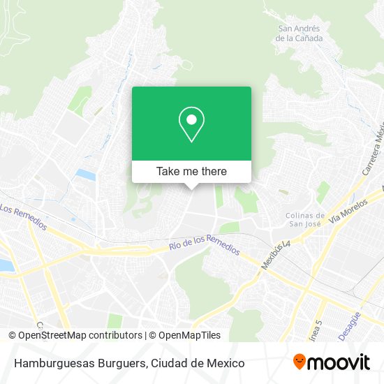 Hamburguesas Burguers map