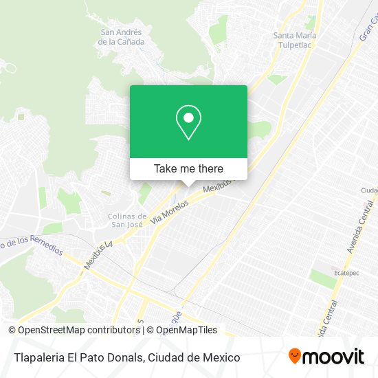 Tlapaleria El Pato Donals map