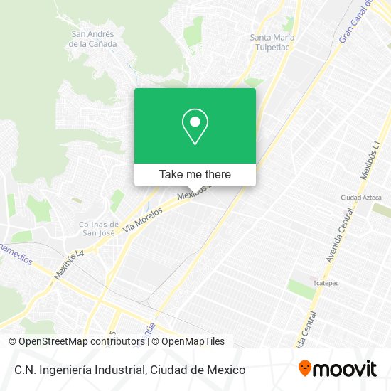 Mapa de C.N. Ingeniería Industrial