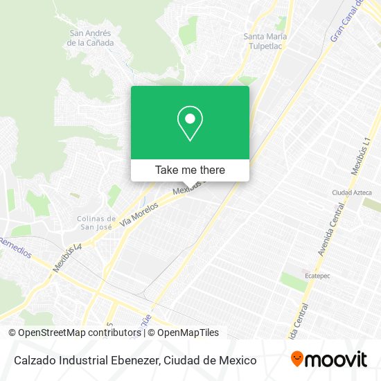 Calzado Industrial Ebenezer map