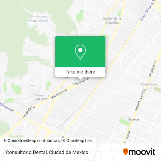 Consultorio Dental map