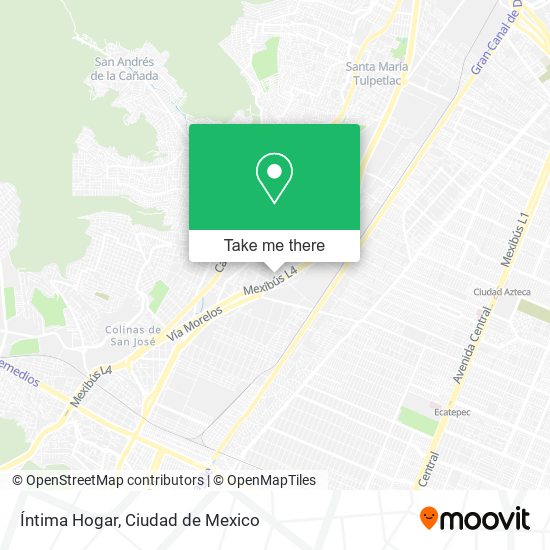 Íntima Hogar map