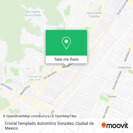 Mapa de Cristal Templado Automitriz González