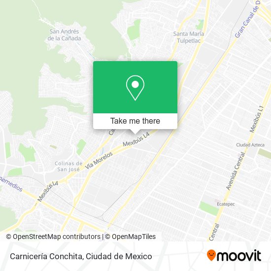 Carnicería Conchita map