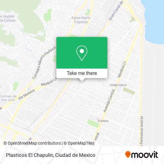 Mapa de Plasticos El Chapulin
