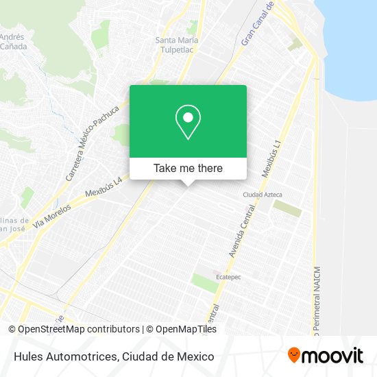Hules Automotrices map