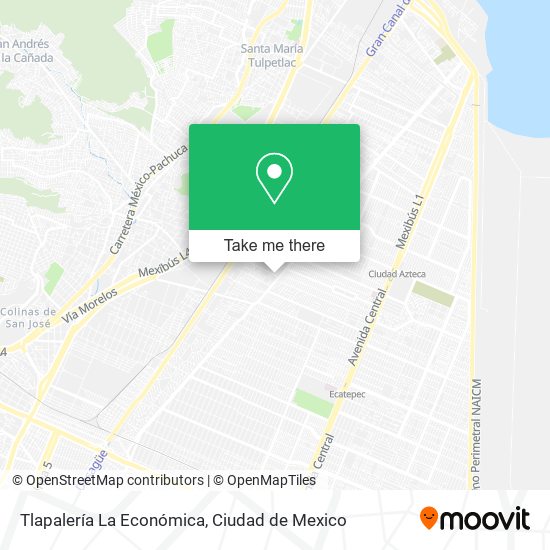 Tlapalería La Económica map