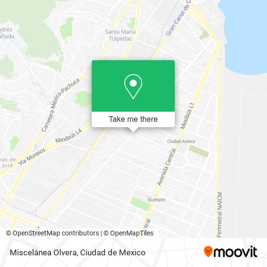 Mapa de Miscelánea Olvera