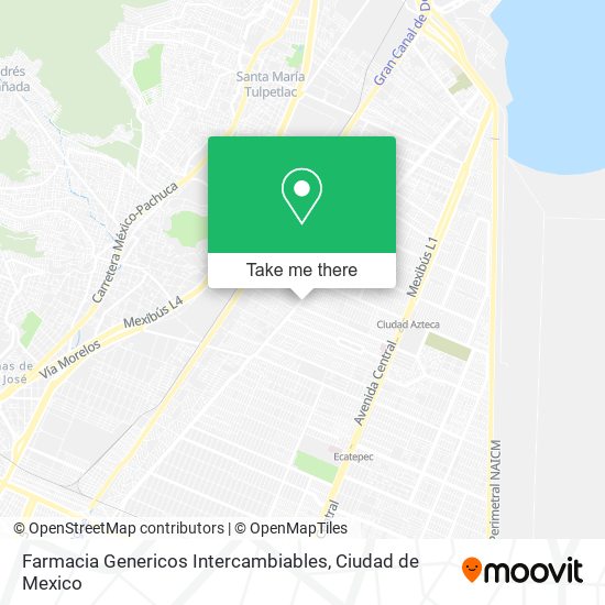 Farmacia Genericos Intercambiables map
