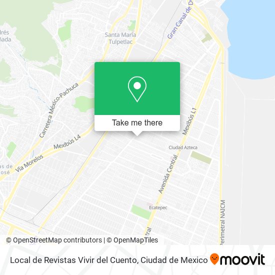 Local de Revistas Vivir del Cuento map