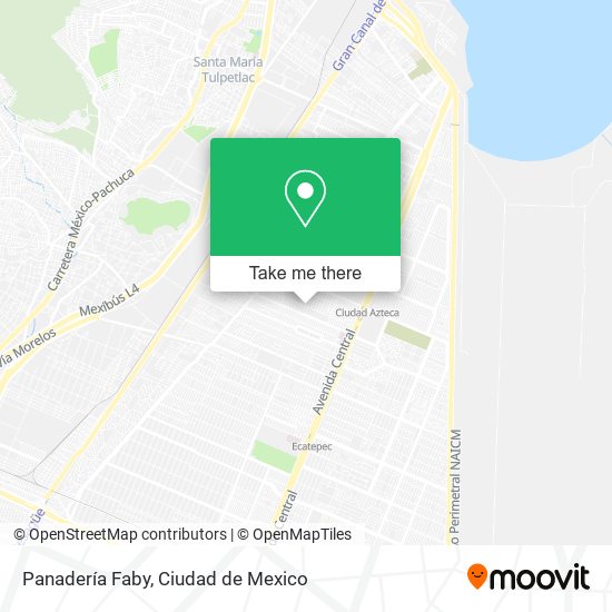 Panadería Faby map