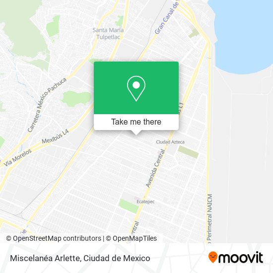 Miscelanéa Arlette map