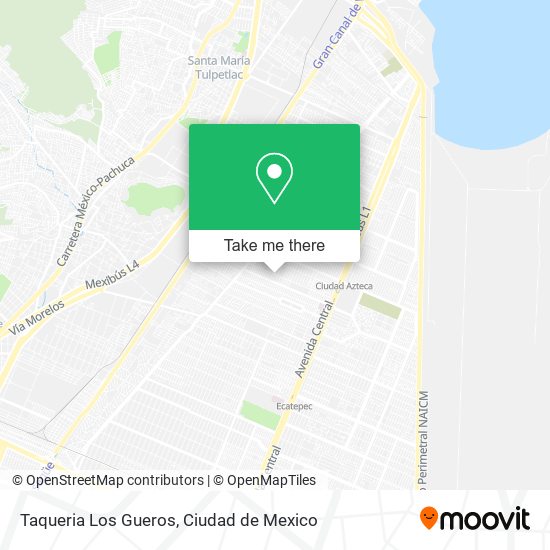 Mapa de Taqueria Los Gueros