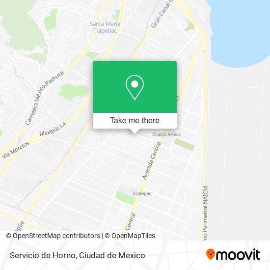 Mapa de Servicio de Horno