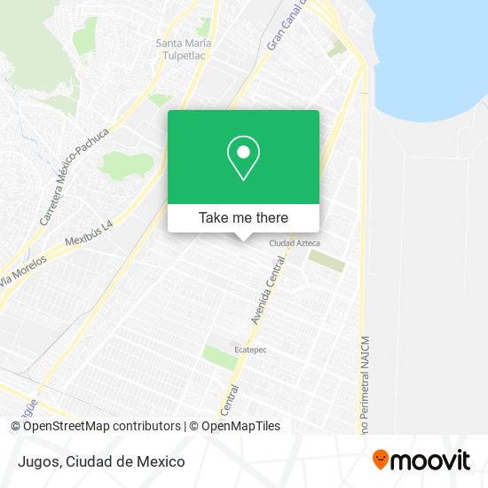 Mapa de Jugos