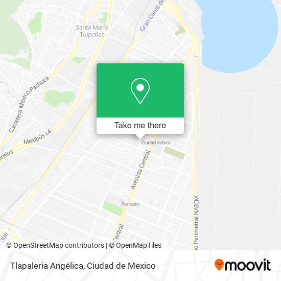 Mapa de Tlapaleria Angélica