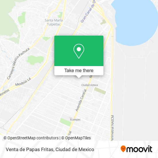 Venta de Papas Fritas map