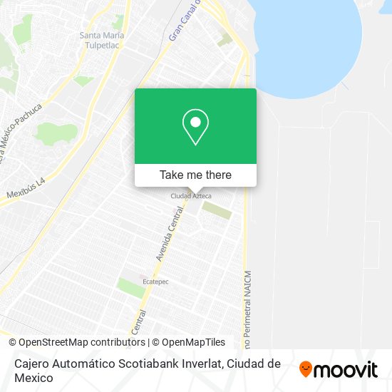 Cajero Automático Scotiabank Inverlat map