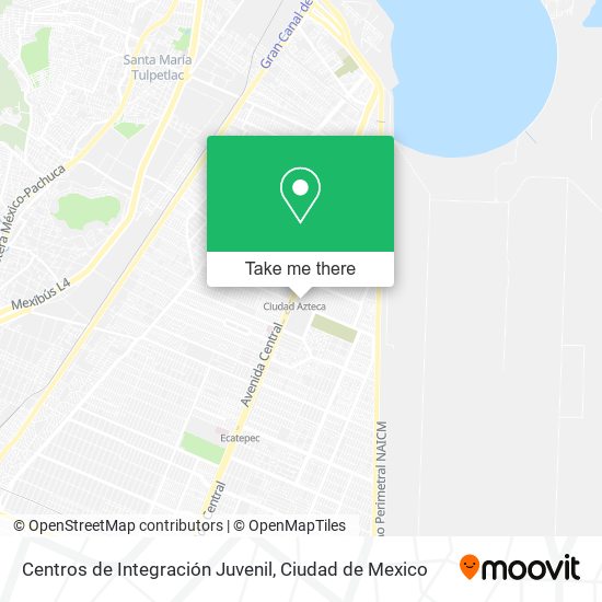 Centros de Integración Juvenil map