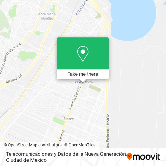 Telecomunicaciones y Datos de la Nueva Generación map