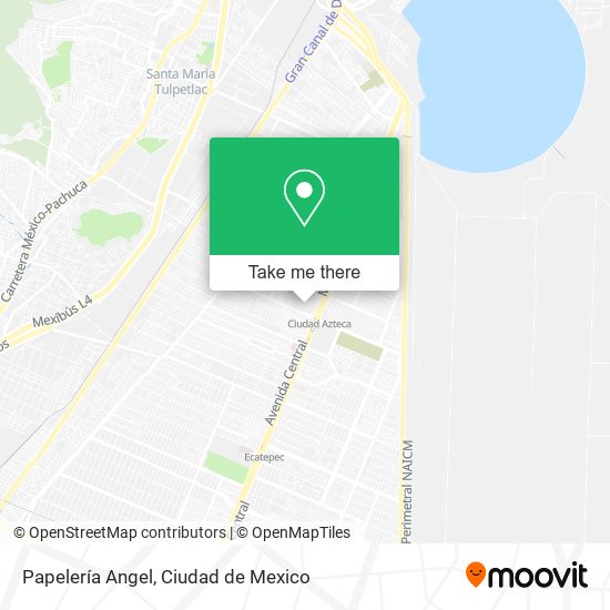 Mapa de Papelería Angel