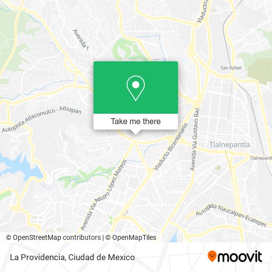 La Providencia map