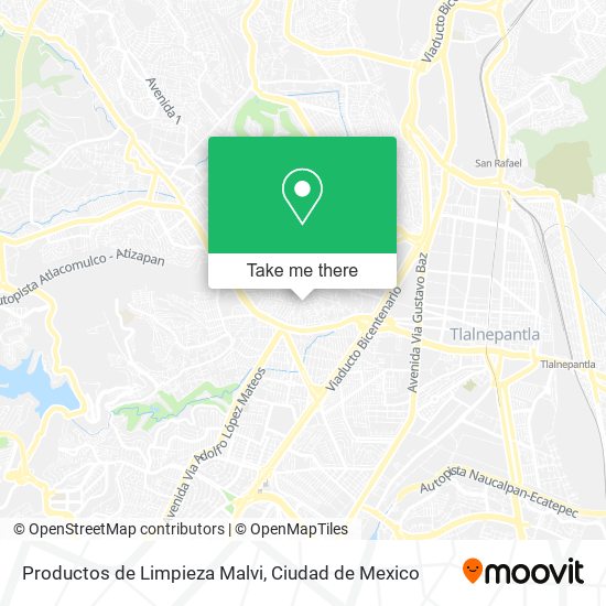 Productos de Limpieza Malvi map