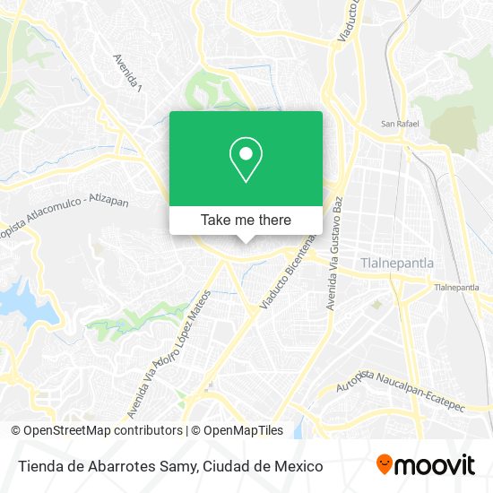Tienda de Abarrotes Samy map