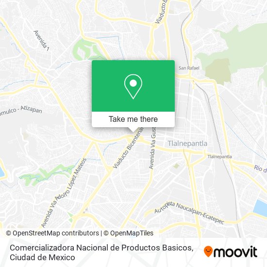 Comercializadora Nacional de Productos Basicos map