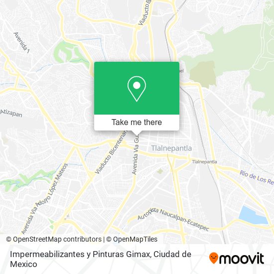 Impermeabilizantes y Pinturas Gimax map
