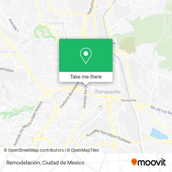 Remodelación map