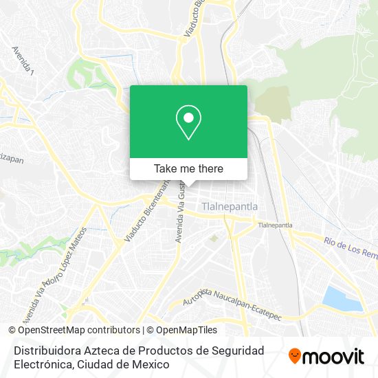 Distribuidora Azteca de Productos de Seguridad Electrónica map