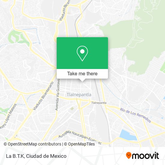 Mapa de La B.T.K