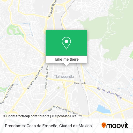 Prendamex Casa de Empeño map
