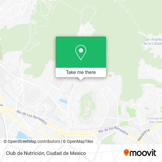 Club de Nutrición map