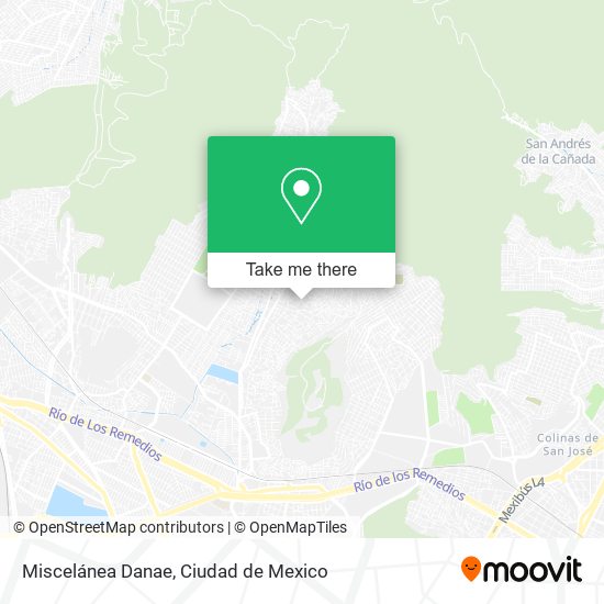 Miscelánea Danae map
