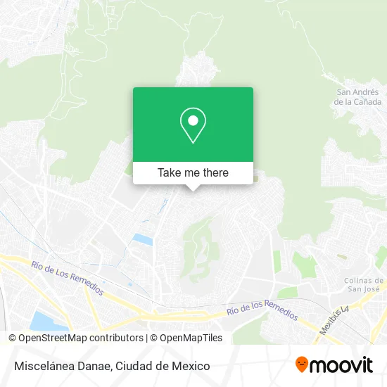 Miscelánea Danae map