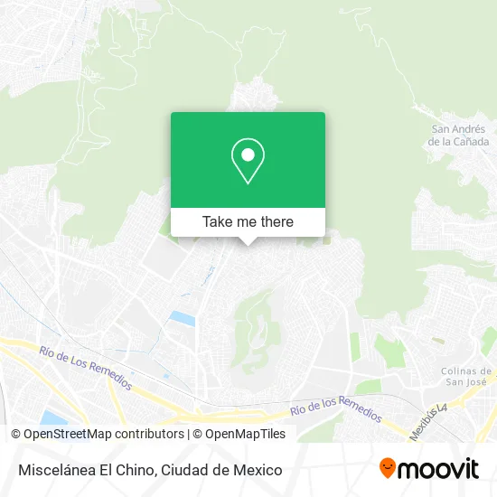 Miscelánea El Chino map