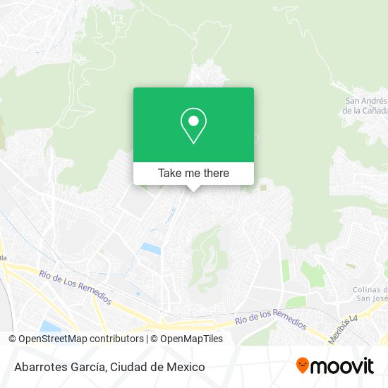Abarrotes García map
