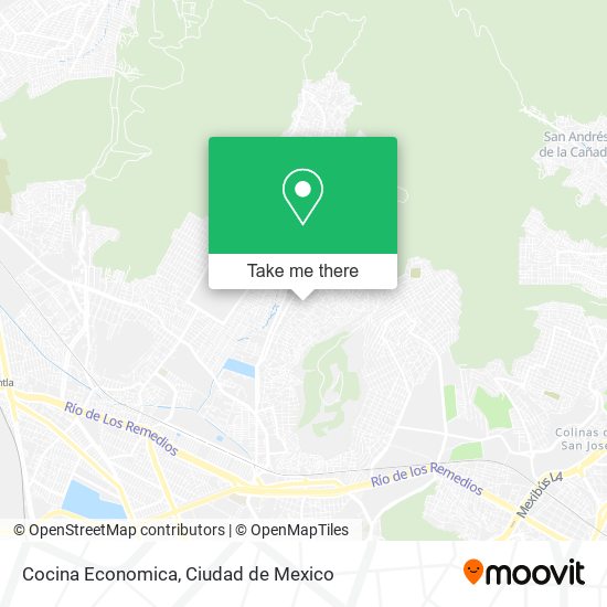 Mapa de Cocina Economica
