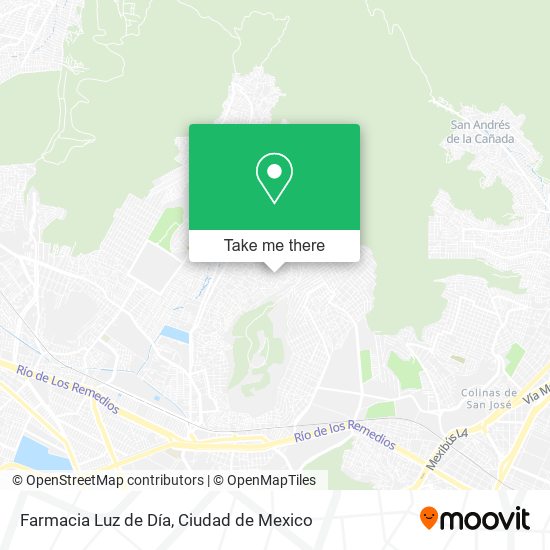 Mapa de Farmacia Luz de Día