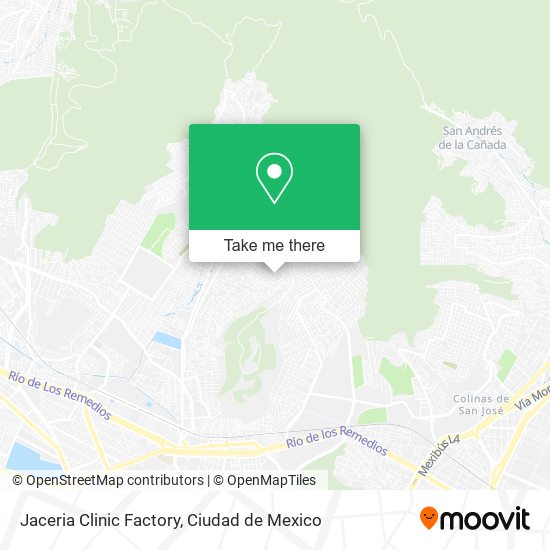 Jaceria Clinic Factory map